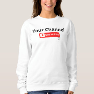 Personalisierter Channel-Abonnement Sweatshirt