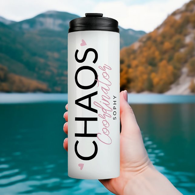 Personalisierter Chaos-Koordinator Thermosbecher (Von Creator hochgeladen)