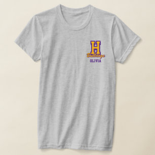 Personalisierter Cheerleader-Name, Benutzerdefinie T-Shirt