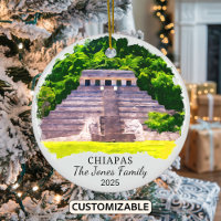 Personalisierter Chiapas-Ornament, Mexiko
