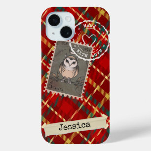 Personalisierter Chic und Fun Tartan Print Case-Mate iPhone Hülle