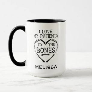 Personalisierter Chiropraktiker-Praxisname Tasse