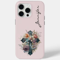 Personalisierter Christlicher Cross iPhone Case