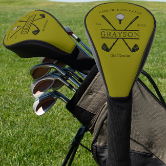 Personalisierter Classic Club Golf Headcover