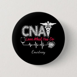 Personalisierter CNA-zertifizierter Krankenpfleger Button