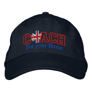 Personalisierter Coach mit Ihrem Namen Bestickte Baseballkappe