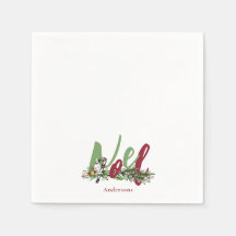 Personalisierter Cocktail im Weihnachtsgebäck Weih