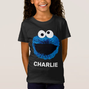 Personalisierter Cookie-Monster   Watercolor-Trend T-Shirt