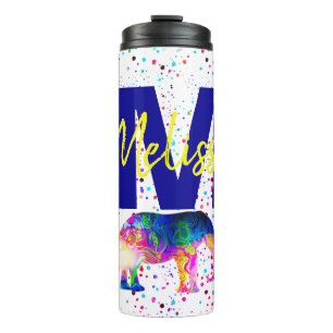 Personalisierter Cooler Elefant Thermal Tumbler Thermosbecher