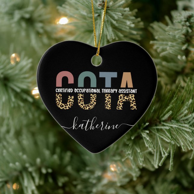 Personalisierter COTA-Assistent Keramik Ornament (Baum)