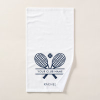 Personalisierter Country Club Name Tennis Team Spi