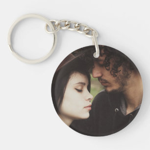 Personalisierter Couple-Foto-Schlüsselanhänger Schlüsselanhänger