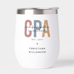 Personalisierter CPA-zertifizierter öffentlicher W