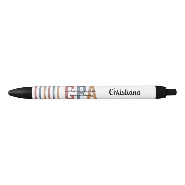 Personalisierter CPA-zertifizierter öffentlicher W Kugelschreiber (Vorderseite)