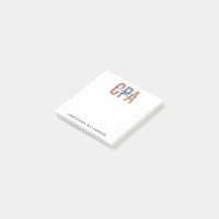 Personalisierter CPA-zertifizierter öffentlicher W