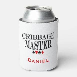 Personalisierter Cribbage Meister Dosenkühler