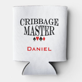 Personalisierter Cribbage-Meister Dosenkühler
