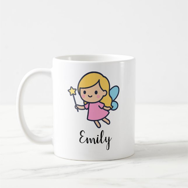 Personalisierter Cup, Tasse, Personalisierte Kinde Kaffeetasse (Links)