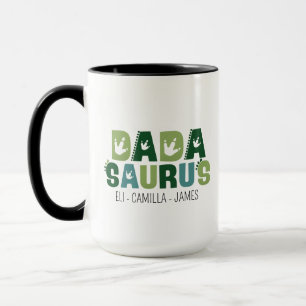 Personalisierter Dadasaurus-Becher, individueller  Tasse