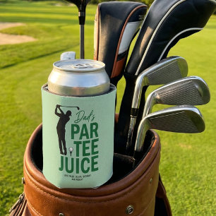 Personalisierter Dad's Par-Tee-Saft Dosenkühler