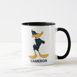Personalisierter DAFFY DUCK™ mit überquerter Tasse