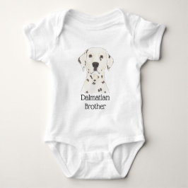 Personalisierter Dalmatiner Baby Strampler
