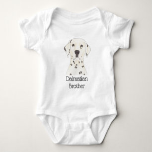 Personalisierter Dalmatiner Baby Strampler
