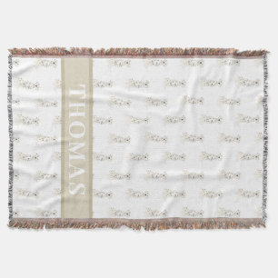 Personalisierter Dalmatiner Decke