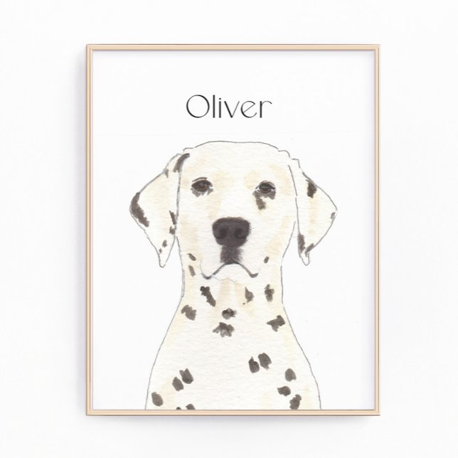 Personalisierter Dalmatiner Fotodruck (Von Creator hochgeladen)