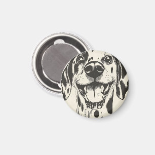 Personalisierter Dalmatiner Magnet