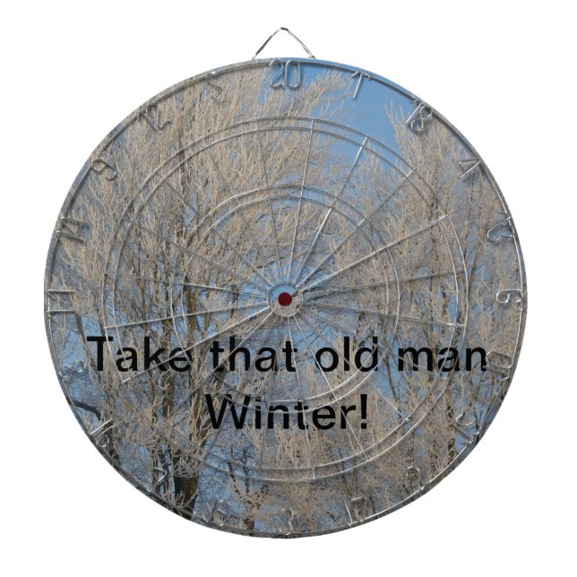 Personalisierter Dartboard Dartscheibe (vorne)