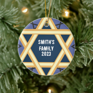 Personalisierter David Keramik Ornament