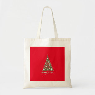 Personalisierter dekorativer Santa-Weihnachtsbaum Tragetasche