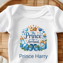 Personalisierter Der Prinz ist angekommen