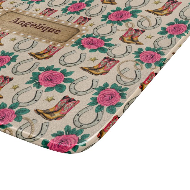 Personalisierter Designer von Midwest Princess Schneidebrett (Ecke)