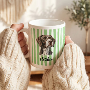 Personalisierter Deutsch Drahthaar Drahthaar-Ges Kaffeetasse