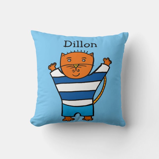 Personalisierter Dillon Kissen (Vorderseite)