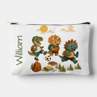 Personalisierter Dino-Mite-Athlet Zubehörtasche