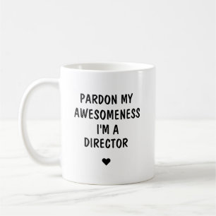 Personalisierter Direktor, Direktor für Wertschätz Kaffeetasse