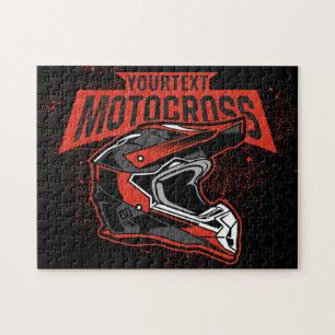Personalisierter Dirtbike‑Motocross‑Rennhelm