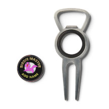 Personalisierter Divot Tool Flaschenöffner mit Mar