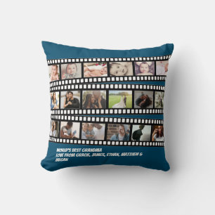 Personalisierter DIY-Maßstab für Fotocollage-Film Kissen