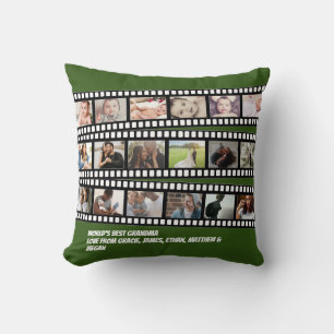 Personalisierter DIY-Maßstab für Fotocollage-Film Kissen