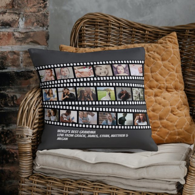 Personalisierter DIY-Maßstab für Fotocollage-Film Kissen (Von Creator hochgeladen)