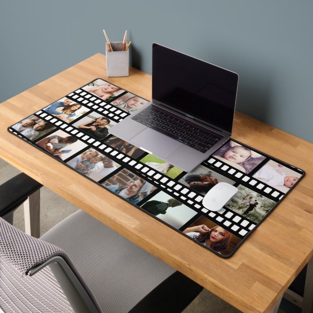 Personalisierter DIY-Maßstab für Fotocollage-Film Schreibtischunterlage (Büro 2)