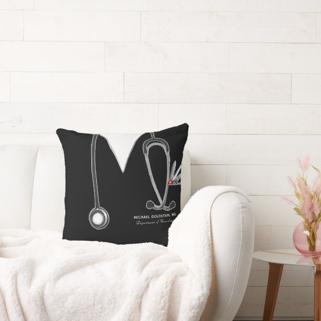 Personalisierter Doctor-Geschenkkissen Kissen (Liege)