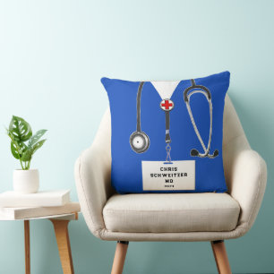 Personalisierter Doctor Throw Kissen