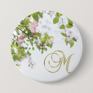 Personalisierter Dogwood-Button Button