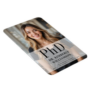 Personalisierter Doktor der Philosophie Abschluss Magnet