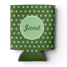 Personalisierter Dosenkühler (Jäger & Sage Green)